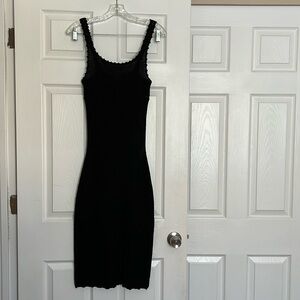 bow neckline halter dress Falon Halter Bow Neck Mini Dress Red main image 1